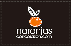 Naranjas con corazón